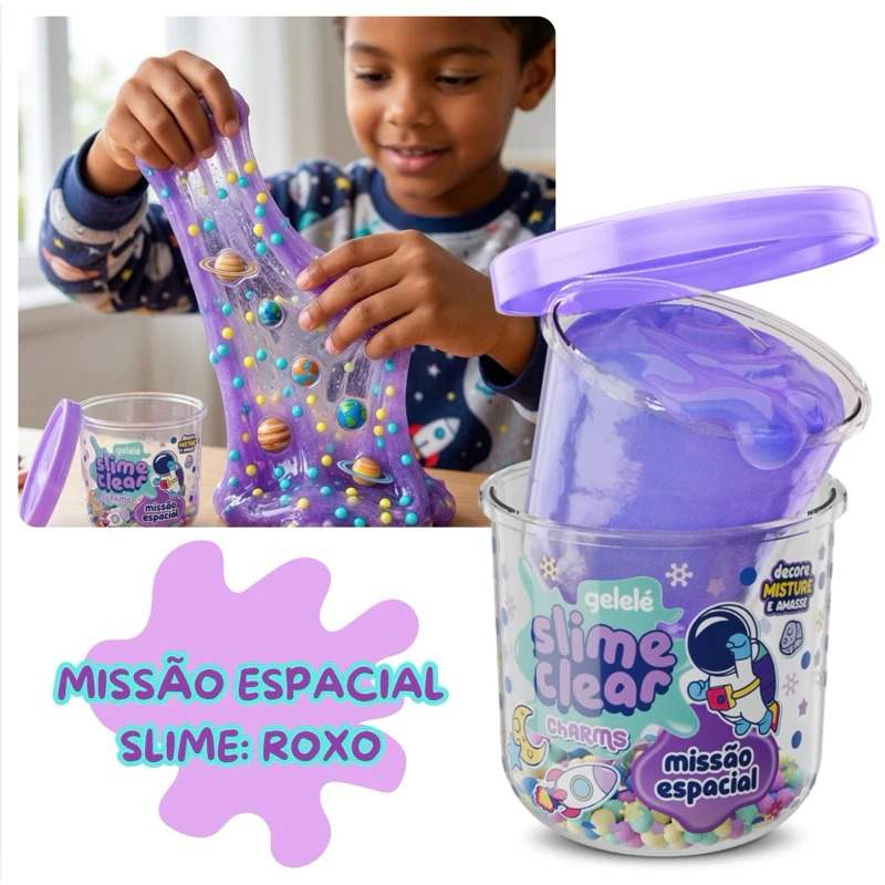 SLIME CLEAR CHARMS GELELE